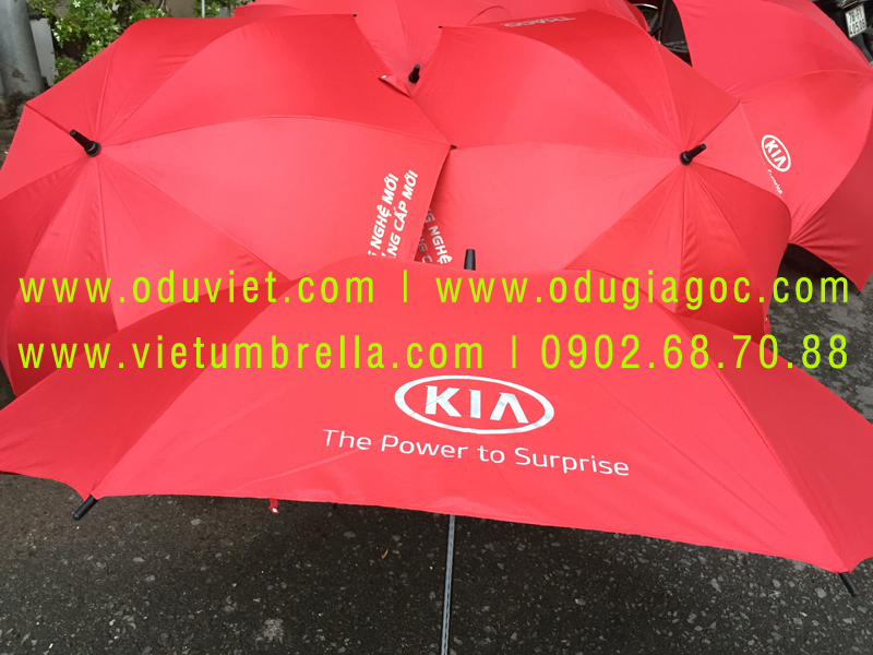 xưởng sản xuất ô dù cầm tay in logo quảng cáo